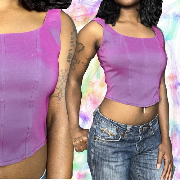 Dreamy Iridescent Corset - Picture 2 of 3